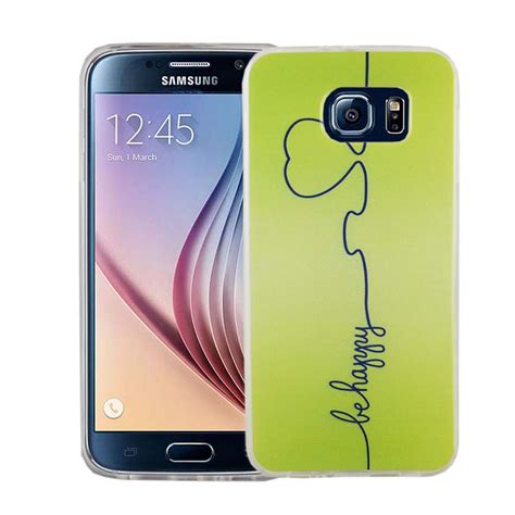 Handy Hülle für Samsung Galaxy S6 Cover Case Schutz Tasche Motiv Slim