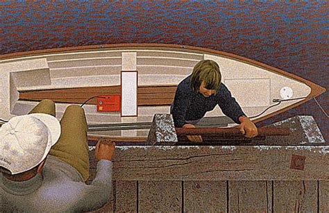 ALEX COLVILLE (1920/2013), CANADIAN PAINTER – When the slow and patient process of painting begins