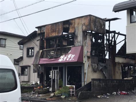 上越市五智2丁目で火災 住宅2棟が全焼 近隣3棟の一部焼ける ニュース 上越妙高タウン情報