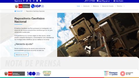 Ciencia Para El Per Y El Mundo Igp Alberga M S De Publicaciones