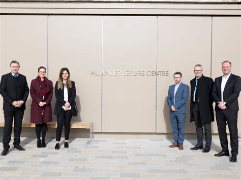 Allander Leisure Centre Opens To The Public Mclaughlin And Harvey