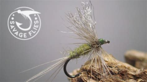 Tying The Ez Blue Wing Olive Dry Fly Pattern Youtube