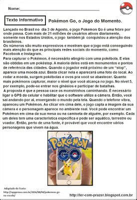 Ler prazer Pokémon Go Algumas Sugestões Para Trabalhar na Sala