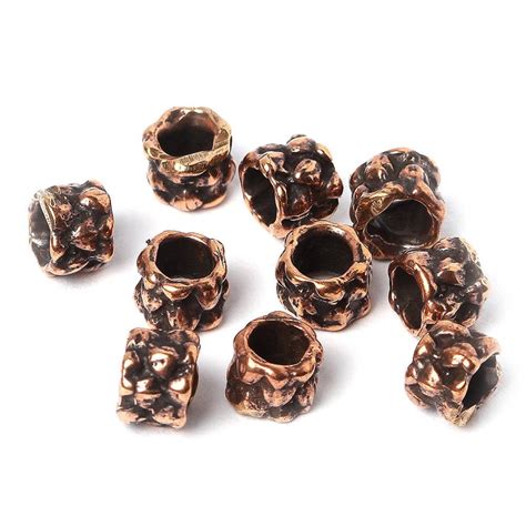 Organic Beads Antique Bronze Handcrafted Jewelry Findings Etsy