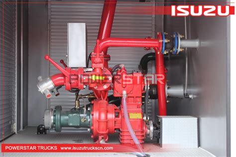 Custom Made ISUZU FVR Water Tanker Fire Trucks Fire Fighting Vehicles