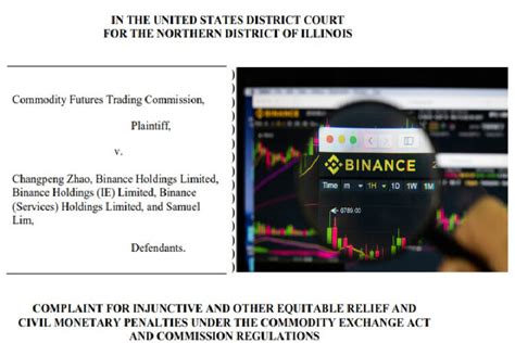 Binance é Processada Pela Cftc Dos Estados Unidos