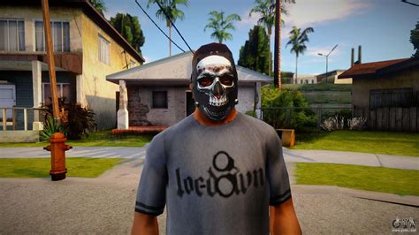 Mask With Skull For Gta San Andreas