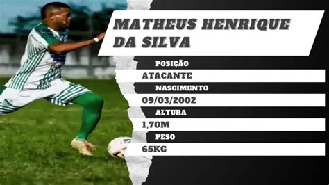 Matheus Henrique Atacante Melhores Momentos Youtube