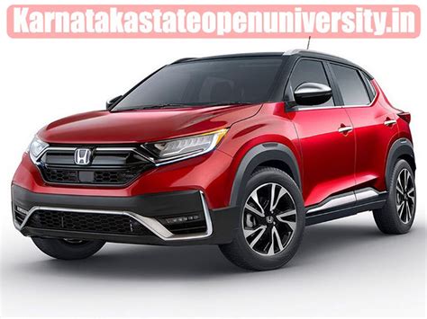 Honda Compact Suv Price In India Launch Date Top Speed Features