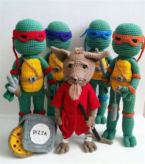 Amigurumi Freely Tmnt Pattern With Splinter