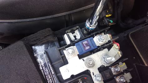 Dodge Dart Positive Battery Terminal Fuse