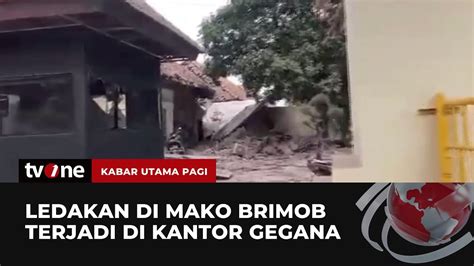 Ledakan Di Mako Brimob Surabaya Diduga Dari Bahan Peledak Yang Akan