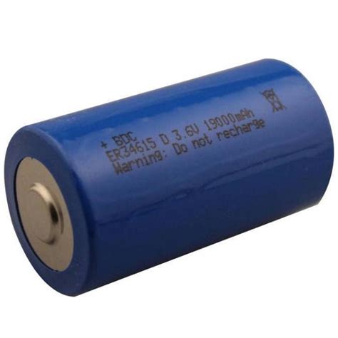 D Batterij - D Batterij, Type: D kaal, Systeem: Lithium, Spanning: 3.6 ...