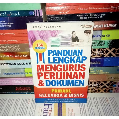 Jual Ori Buku Panduan Lengkap Mengurus Perijinan Dokumen Pribadi