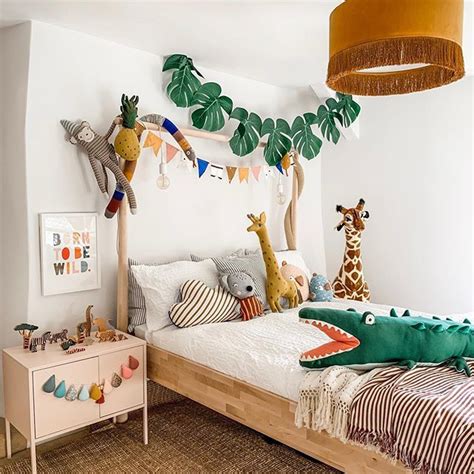 Animal Safari Interior Decor Ideas With Ikea Storage Scandi Kids Room