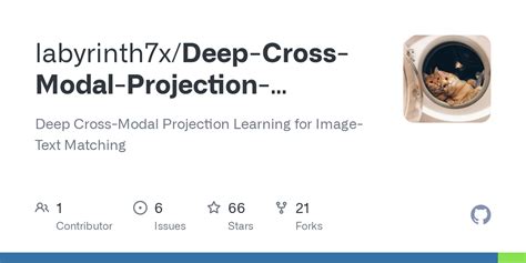 GitHub Labyrinth7x Deep Cross Modal Projection Learning For Image