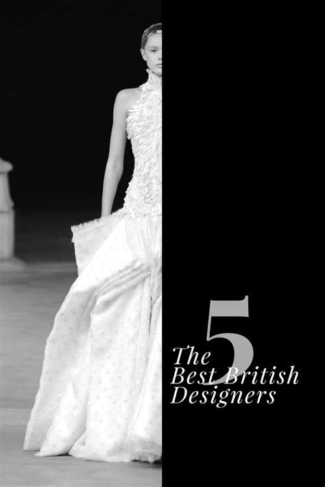 The 5 Best British Designers | Fashion.Luxury