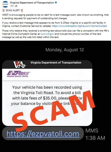 Ez Pass ‘smishing’ Scam Returns Prompting Warning From Virginia Department Of Transportation