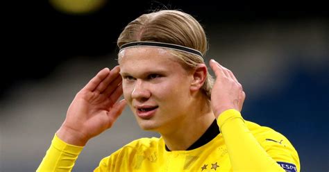 Haaland Man City Haaland 20 Is Under Contract At Dortmund Until