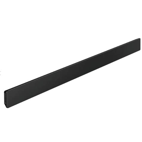 Hansgrohe Wallstoris Matt Black Wall Bar 500mm Stiles