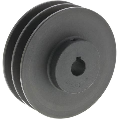 Double V Groove Pulley Pitch Dia Bore Grizzly Industrial