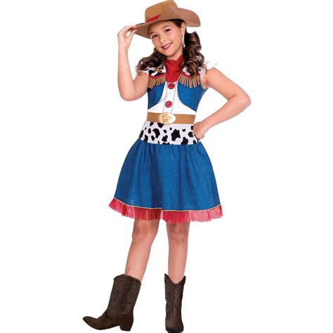 Cowgirl Cutie Costume 3 Pieces Size 4 6 Years Big W