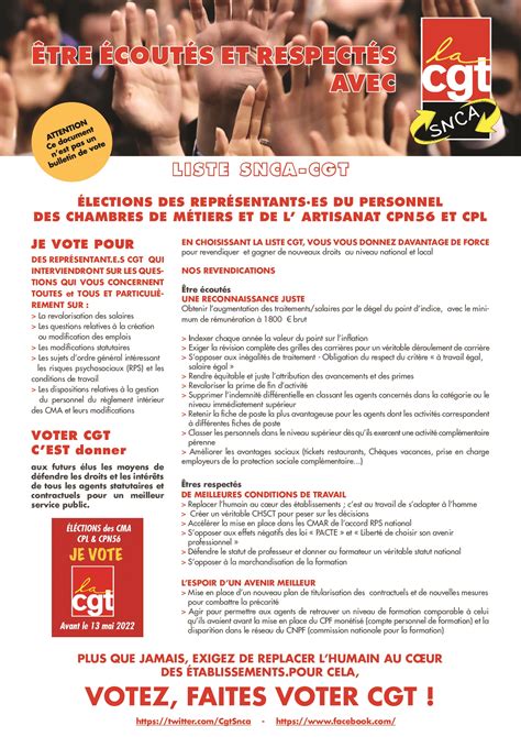 La Profession De Foi Snca Cgt