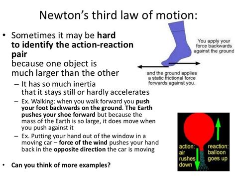 Newtons Third Law Of Motion