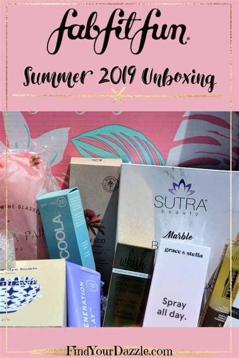 FabFitFun 2024 Summer Unboxing