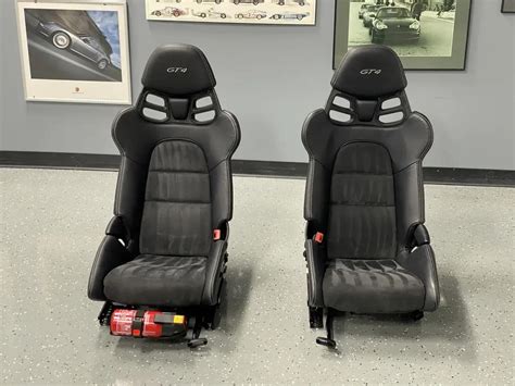 Oem Porsche Cayman Gt4 Carbon Fiber Bucket Seats Pcarmarket