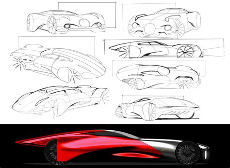 Hispano Suiza On Behance Book Design Concept Car Design Car Sketch