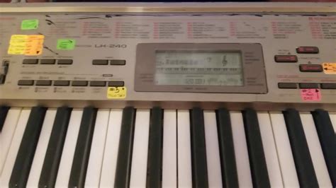 Casio Light Up Keyboardpiano Best Settings Learn To Play All Songs