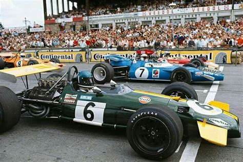 German Gp Nurburgring Start Front Row Jacky Ickx Brabham