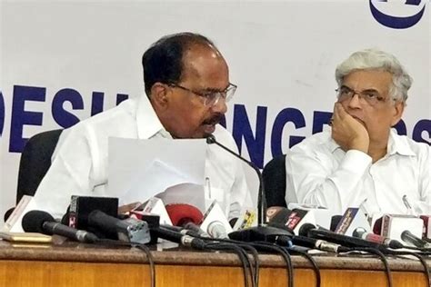 Amid Crisis in Cong, Veerappa Moily Says Not Even 1% Chance of Rahul ...