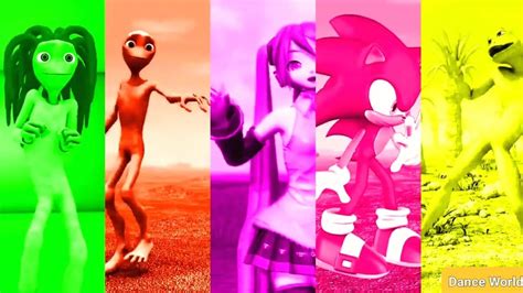 Sonic Vs Patila Vs Ievan Polkka Vs Me Kemaste Vs Dame Tu Cosita Alien