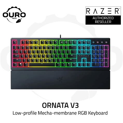 Razer Ornata V3 Chroma Rgb Low Profile Mecha Membrane Gaming Keyboard