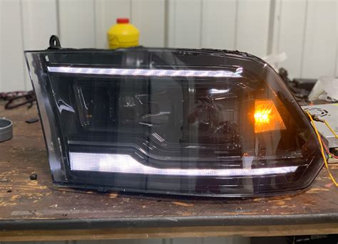 Paint Match Dodge Ram 09 18 Xb Led Headlights 314 Customs