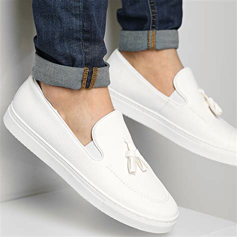 Classic Series Mocassins Blanc Laboutiqueofficielle