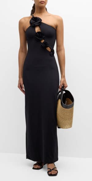 MAYGEL CORONEL Liri Cutout Halter Maxi Dress