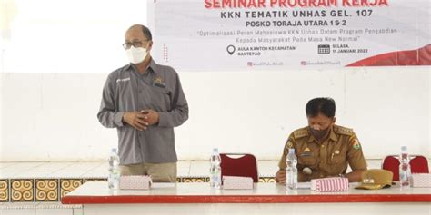 Mahasiswa KKN Unhas 107 Toraja Utara 1 Gelar Seminar Program Kerja