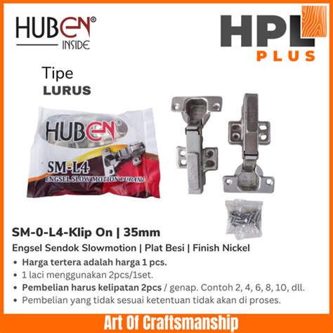 Jual Engsel Sendok Slow Motion Soft Close Hidrolik Huben SM L4 0 8 16