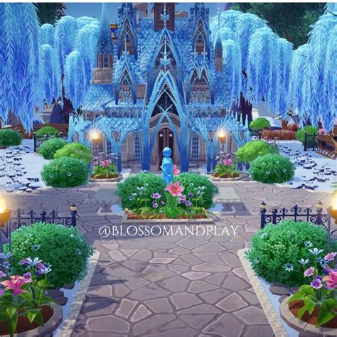 Frozen Castle Frosted Heights Dreamlight Valley Speed Build On