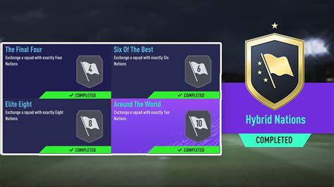 FIFA 21 HYBRID NATIONS SBC COMPLETE No Loyalty CHEAP SOLUTIONS