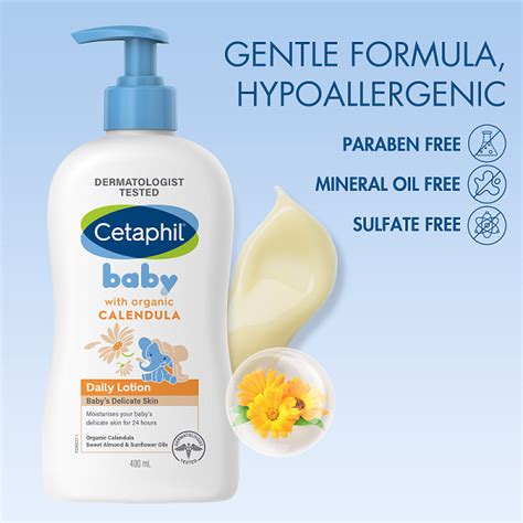 Nhg Pharmacy Online Cetaphil Baby Daily Lotion With Organic Calendula 400ml