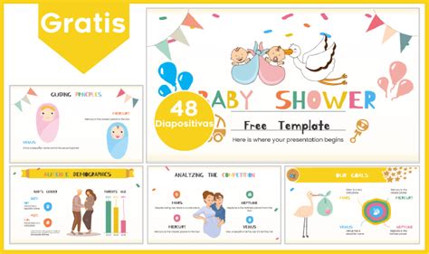 Plantilla PowerPoint De Baby Shower Plantillas Power Point 58 OFF