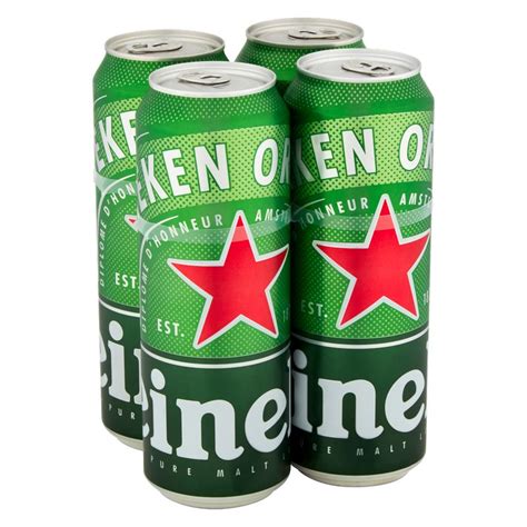 Heineken Premium Lager 4 X 568ml Same Day Grocery Delivery Lambeth