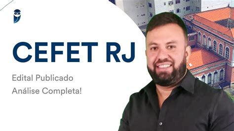 CEFET RJ Edital Publicado Análise Completa YouTube