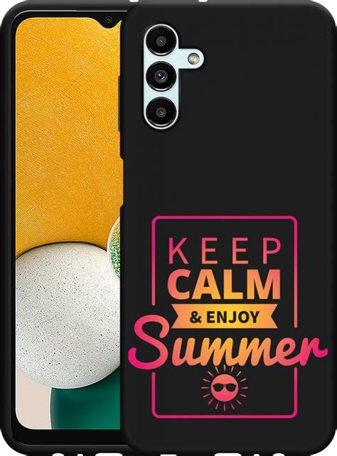 Cazy Hoesje Zwart Geschikt Voor Samsung Galaxy A13 5G Summer Time Bol