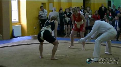 Młodzieżowe Mistrzostwa Polski w SUMO 2011 Kobiety kat 60kg YouTube