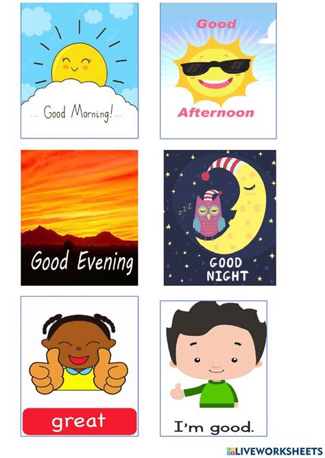 Morning Afternoon Evening Night Flashcards